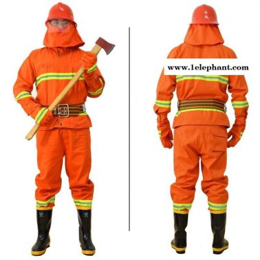 黑河市供應優質安全消防站消防服 02款消防滅火防護服 消防站斗服 五件套消防服裝 防化服 消防腰帶 消防手套
