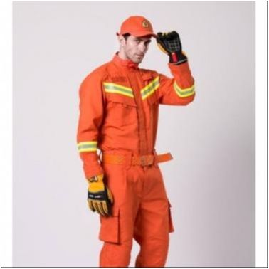 伊春市供應優質安全消防站消防服 02款消防滅火防護服 消防站斗服 五件套消防服裝 防化服 消防腰帶 消防手套