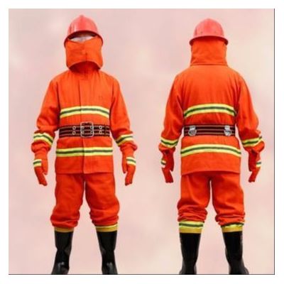 北京市供應優質安全消防站消防服 02款消防滅火防護服 消防站斗服 五件套消防服裝 防化服 消防腰帶 消防手套