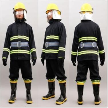 哈爾濱市供應優質安全消防站消防服 02款消防滅火防護服 消防站斗服 五件套消防服裝 防化服 消防腰帶 消防手套