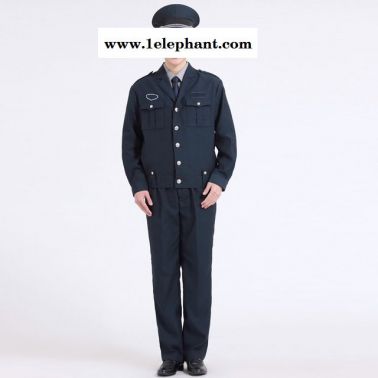 新式保安服春秋套裝 物業(yè)小區(qū)門衛(wèi)保安制服套裝 長(zhǎng)袖保安服套裝全套
