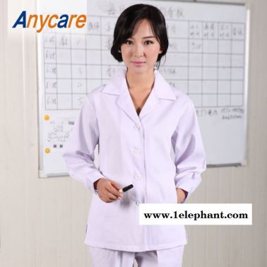 防靜電 純白工作服 醫療食品衛生服女式工裝實驗制服AC-97f
