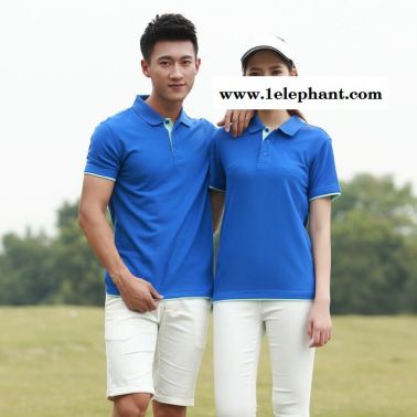 企業工作服定制 t恤diy訂制公司logo印字文化衫 廣告polo衫短袖定做