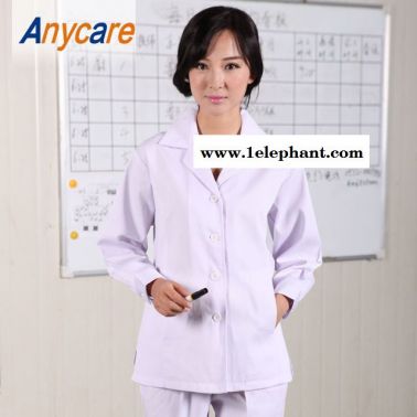 防靜電 純白工作服 醫(yī)療食品衛(wèi)生服女式工裝實驗制服AC-97f