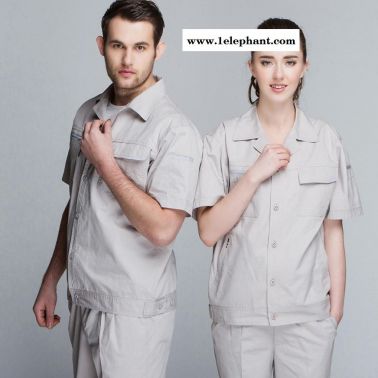 滎陽工服 工作服定制 訂制工衣 定制工服 純棉工作服 工作服設計 7033淺米 職道工裝