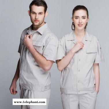 林州工服 工作服定制 訂制工衣 定制工服 工作服定做 現貨供應 7033淺米 職道工裝