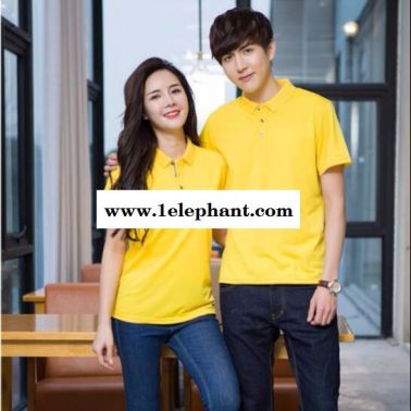 工作服定做短袖廣告衫定制logo翻領純棉polo衫企業工作服t恤文化衫印字