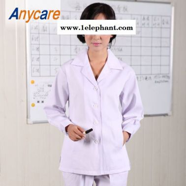 防靜電 純白工作服 醫療食品衛生服女式工裝實驗制服AC-97f
