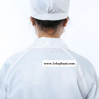 防靜電大褂防塵白色靜電衣條紋防護服無塵車間工作服定制廠家批發