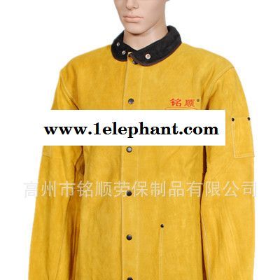 焊接服電焊 真皮衣 焊接防護(hù)服 牛皮衣
