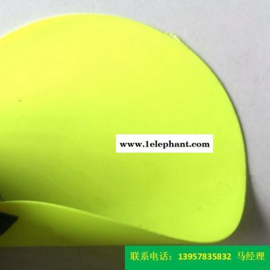 型號KQD-A-301PVC防護服面料熒光綠色PVC夾網布熒光丁睛橡膠防化服面料夾網布消防面料熒光消防布