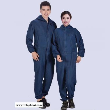 【防靜電連體服】無(wú)塵服 滌棉帶帽 電子廠電池廠汽車(chē)廠手機(jī)廠制藥廠光電廠化工廠光伏廠食品廠無(wú)塵車(chē)間防靜電服廠家