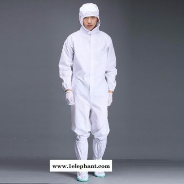 防靜電連體服網格   GMP潔凈服 生物科技無塵服 防塵服  凈尚凈美
