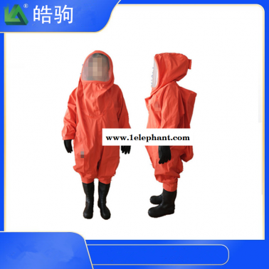 皓駒HJF0102化工重型防護(hù)服重型防化服廠家一級化學(xué)防護(hù)服GA770-2008消防員