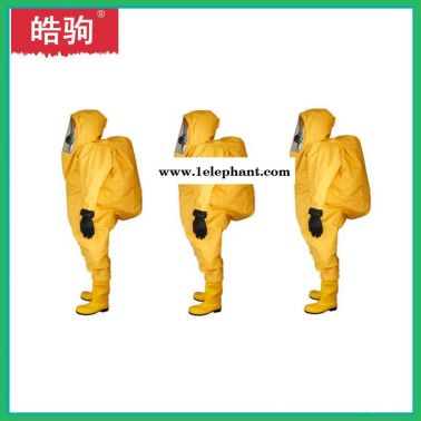 皓駒 HJF0102 一級化學防化服  XF770-2008  重型防化服  消防員化學防護服  鞋耐刺穿力