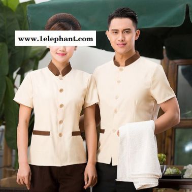 保潔工作服短袖 保潔服夏裝 酒店客房服務員服裝 物業賓館PA制服 酒店衣服