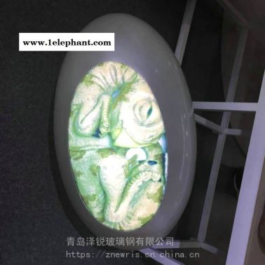 博物館玻璃鋼展示臺澤銳玻璃鋼展臺外殼