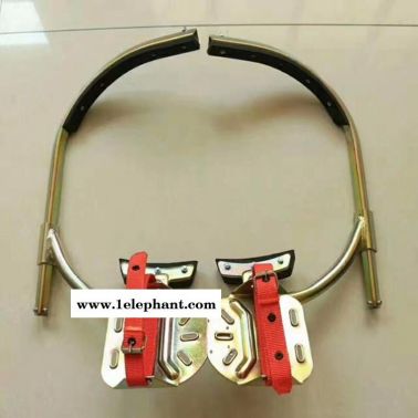 電工腳扣生產廠家 爬桿防墜落腳扣 JK-ZK智科加厚錳鋼腳扣型號