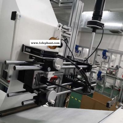 百溯智能免費打樣 BSU-881現貨KN95口罩噴碼機 在線噴碼低耗材 KN95口罩機口罩印字機口罩logo圖標噴碼機