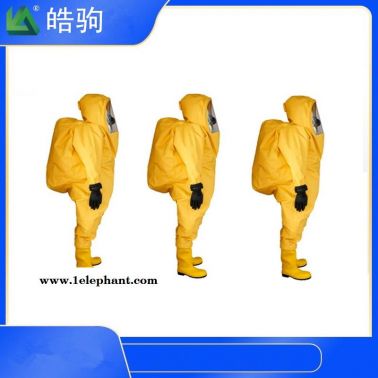 皓駒  HJF0102  GA770-2008化學(xué)防化服  PVC材質(zhì)氣密耐酸堿防護服  消防化學(xué)一級防護服