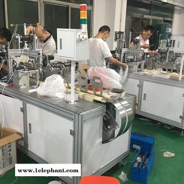 KN95全自動口罩機-KN95口罩耳帶焊接機-平面口罩機價格