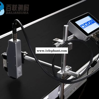百溯智能提供E1S現貨熱發泡口罩噴碼機 口罩印字機KN95口罩機 高解析噴碼機 可配合超聲波封口機