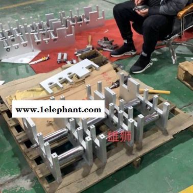 雄獅全自動無紡布口罩機一拖二口罩機生產線