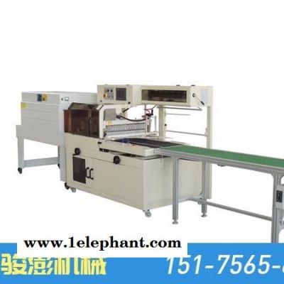 彩盒全自動套袋收縮機 ，全自動L型封切包裝機，全自動套袋收縮機，全自動薄膜封切收縮機，薄膜塑封機，全自動套袋封切機