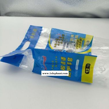 祥合福塑料包裝袋 手套包裝袋 可定制尺寸  pet付cpp  背封手提袋 免費設計版面   按需定制