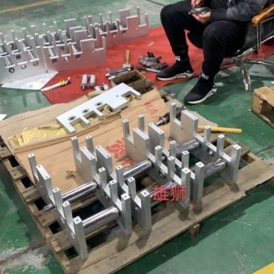 智能一拖二口罩機全自動化變頻無極變速快好省