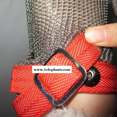 瑞申銷售鋼絲防護手套 電鋸木工鋸鋼環屠宰手套 不銹鋼防切割五指手套