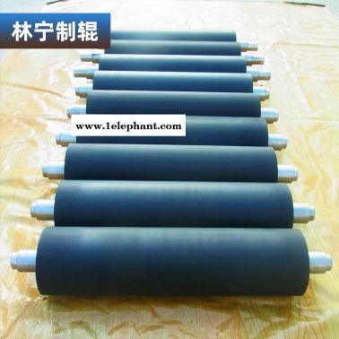 河北林寧制輥廠 批發加工橡膠彎輥 口罩機膠輥 弧形輥口罩機