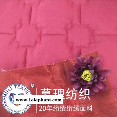 紹興絎縫加工廠 秋冬手套外套夾棉絎縫絎繡 床墊沙發面料
