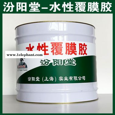 水性覆膜膠，基面無油脂霉斑或其他附著物！