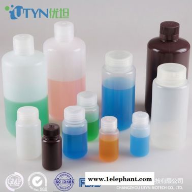 常州優坦UTYN 30ml PP半透明材質廣口試劑瓶 密封防漏  高溫高壓滅菌 廠家直供