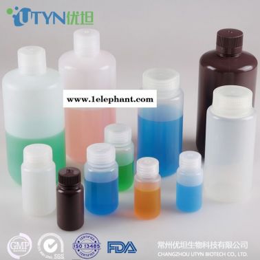 批發 PP材質，半透明，可進行高溫高壓滅菌廣口試劑瓶  生物診斷15ml utyn
