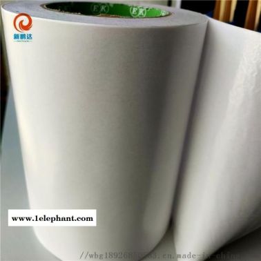 防火阻燃無基材棉紙雙面膠 白色無鹵耐高溫 生產廠家
