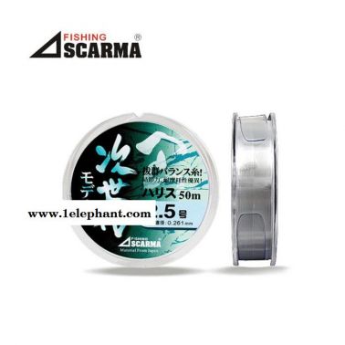 OSCARMA次世代尼龍線　臺釣魚線子線50米 透明