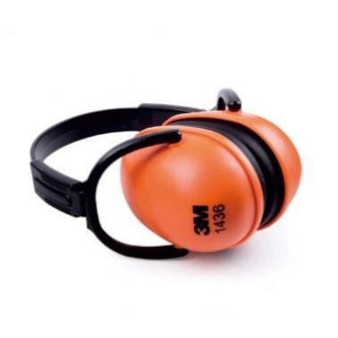 3M1436折疊式隔音睡覺睡眠學習被動降噪防噪耳罩架子鼓射擊隔音