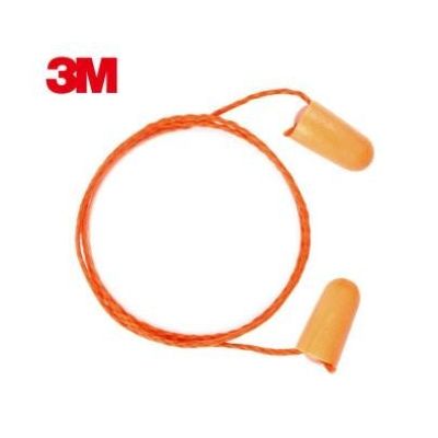 3M1110隔音耳塞帶線睡眠睡覺防噪音降噪航空飛機泡沫靜音防護耳塞