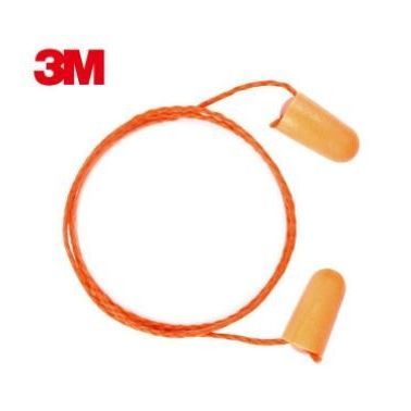 3M1110隔音耳塞帶線睡眠睡覺防噪音降噪航空飛機泡沫靜音防護耳塞