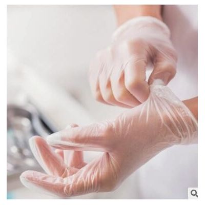 批發一次性醫用檢查手套白色紫色藍色手套一次性醫用手套