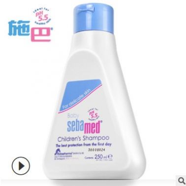 德國施巴嬰兒潔膚浴露400ml/兒童洗發液250ml套裝一般貿易