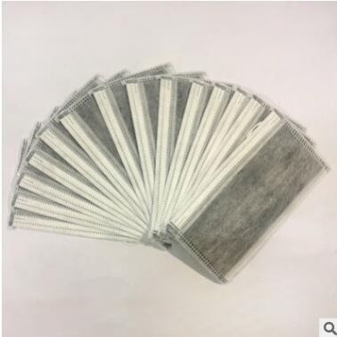 直銷一次性四層活性炭口罩防異味透氣面罩熔噴布無紡布灰色口罩