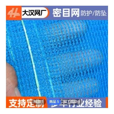 廠家定制安全網 建筑工地聚乙烯密目式安全立網 大連藍密目安全網