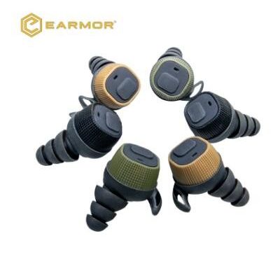 EARMOR行動者新款M20電子拾音降噪耳塞跨境戰(zhàn)術(shù)射擊入耳式可充電