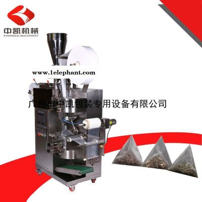廠家直銷三角尼龍掛線掛標簽三角袋茶葉包裝機 超聲波冷封包裝機