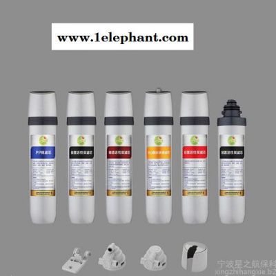 家用凈水器通用配件 10寸熔噴PP棉內芯 凈水器配件 貨源 卡接式1微米PP棉濾