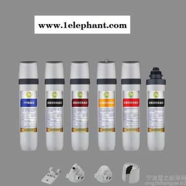 家用凈水器通用配件 10寸熔噴PP棉內芯 凈水器配件 貨源 卡接式1微米PP棉濾