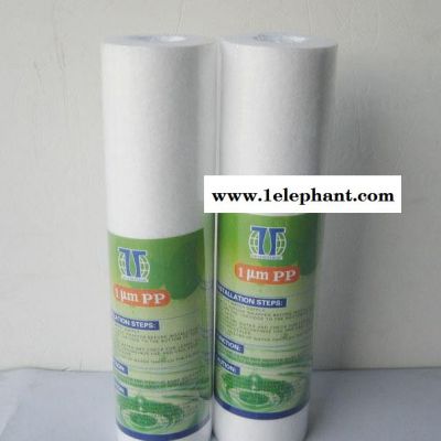 生產凈水器十寸溝糟PP棉濾芯有效增加過濾面積大1UM/5UM